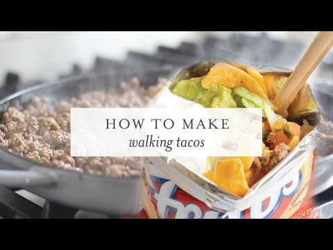 How to Make Walking Tacos