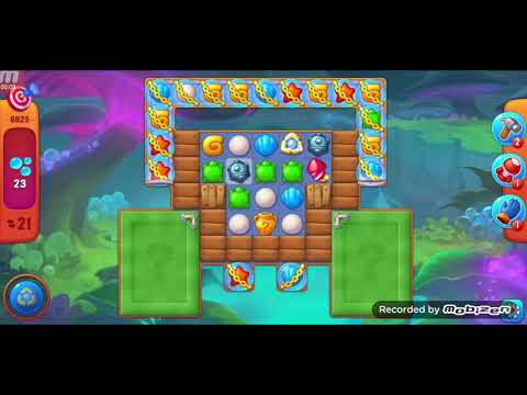 fishdom gameplay / level 6825 / It is like the ads? / thank you 피쉬돔 / 모바일 게임 / 중독성 있는 게임