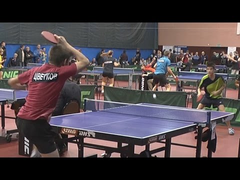 Владимир АНУФРИЕВ vs Андрей ЦВЕТКОВ, Настольный теннис, Table Tennis