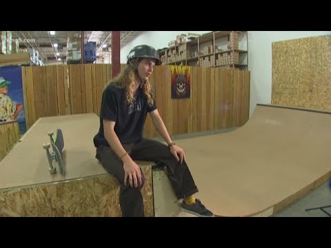 Pro-skater stresses the importance of wearing a helmet
