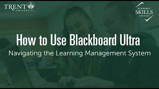 Navigating Blackboard Ultra