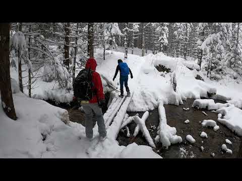 Bucegi iarna: Cabana Diham - Valea Glăjeriei - Cabana Mălăiești