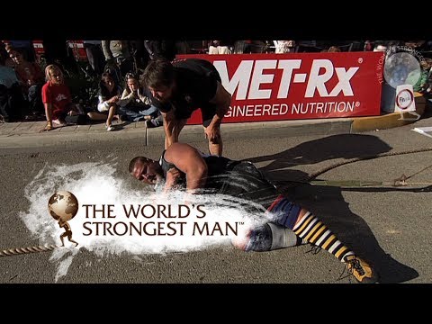 2007: Fire Engine Pull - Terry Hollands | World's Strongest Man