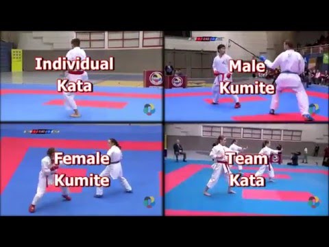 2016 Karate1 Premier League, Salzburg - Main menu