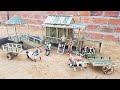 How To Make Mini House Cow Bullock Cart Horse Cart From Bamboo Seoul Life