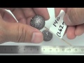 18mm Oxidized Sterling Silver Pave Diamond Bead 3 78Cts Of Pave Champagne Diamonds PKS1007