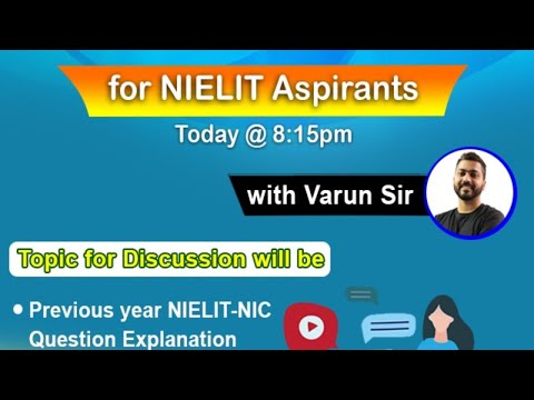 NIELIT Recruitmnet 2023 Imp Points and Tips for Preparation Scientist B Scientific Assistant A