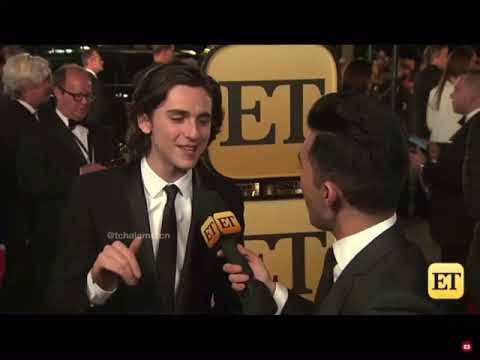 Timothee chalamet telling people how to pronounce his name for 25 seconds straight