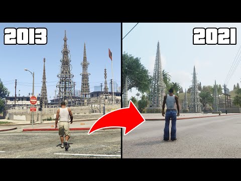 Los Santos Places - GTA 5 VS GTA TRILOGY REMASTERED
