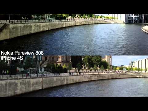 Nokia 808 PureView vs iPhone4S