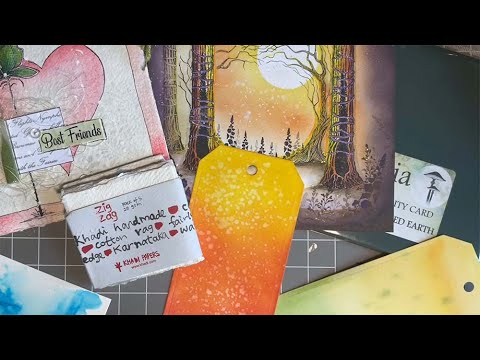 Technique Tuesday - Cardstock by Jo Rice - A Lavinia Stamps Tutorial