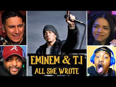 Eminem Went CRAZY on T.I.’s Track 😳🔥| That's All She Wrote (Reaction Mashup) Eminem & T.I