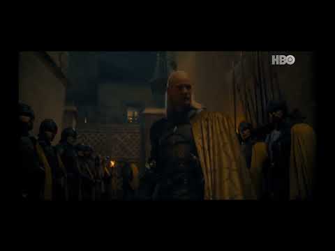 Daemon Targaryen attack kings landing with Gold cloak House of The Dragon episode 01