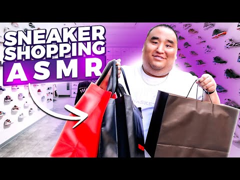 ASMR | SNEAKER SHOPPING IN REAL LIFE | MattyTingles