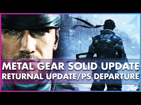 Metal Gear Solid Remake Update, Returnal Update and More