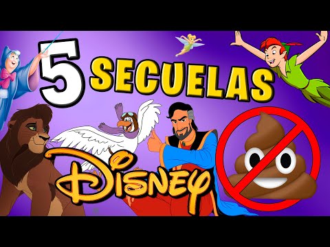 5 secuelas Disney NO tan de 💩