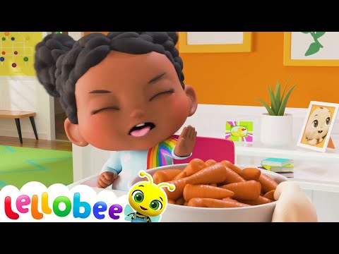 Yes Yes Vegetables Song + More Nursery Rhymes & Kids Songs | Lellobee ABCs 123s
