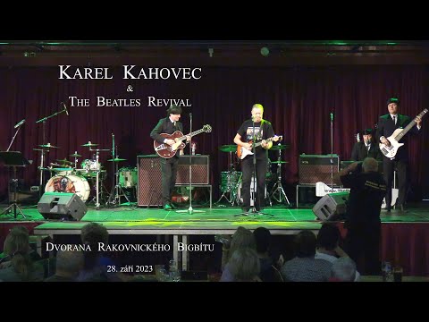 Karel Kahovec  a The Beatles Revival na Dvoraně rakovnického bigbítu 2023