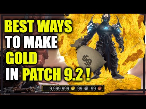 WoW 9.2: Best ways to make GOLD in Patch 9.2! Up to 500k/hour | Shadowlands Gold Farming