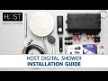 HOST Digital Shower Step By Step Installation Guide