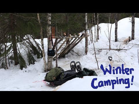 First Winter Camping Overnighter of 2019