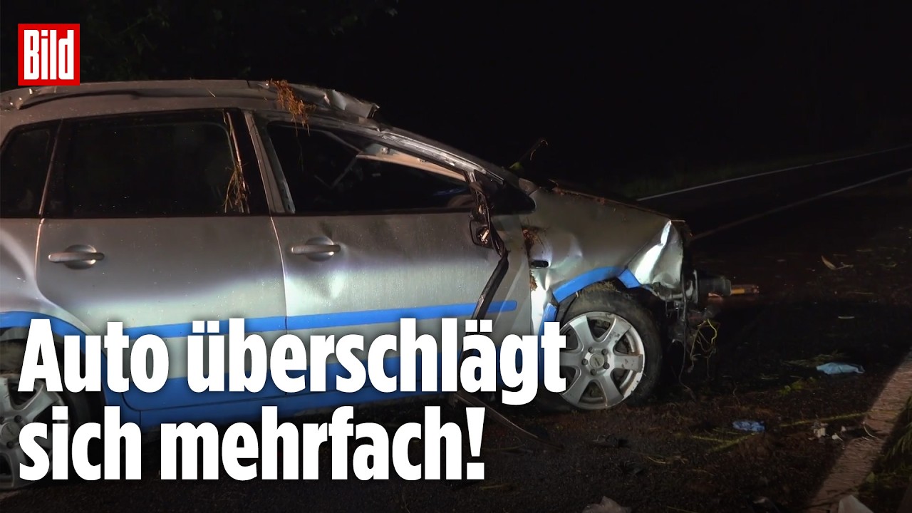 Todes-Crash im Westerwald: 52-Jährige stirbt bei Autounfall – Polizei ermittelt