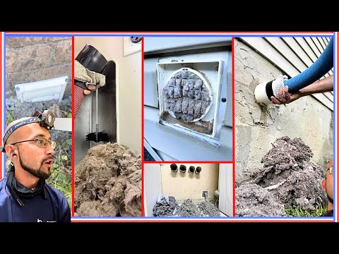 These Dryer Vent Videos Got Us The Most Views for 2022 - #satisfying
