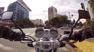 preview picture of video 'honda cbx 250 paseando por vicente lopez...'