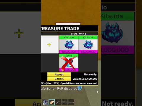 What they offer for Permanent Kitsune Fruit - Blox Fruits