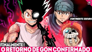 TOGASHI CONFIRMOU O RETORNO DE GON EM HUNTER X HUNTER-GON VAI VOLTAR A USAR NEN NO CONTINENTE ESCURO