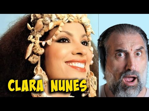 CANTO DAS TRÊS RAÇAS - CLARA NUNES - Italian singer reaction
