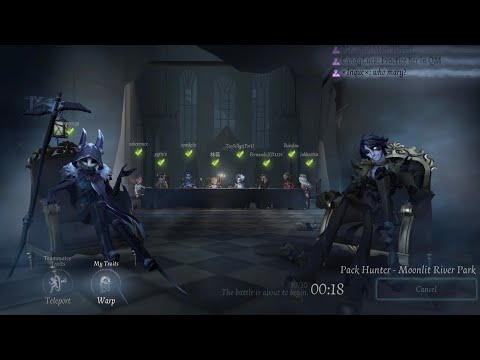 İdentitiy V Duo hunters mode Fool's Gold and Night Watch Gameplay #1