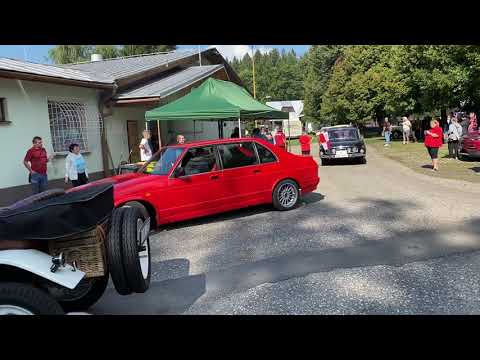 Odjazd Tatra 700, Tatra 613, Tatra 603 - Veterán Rallye Beskydy 2021