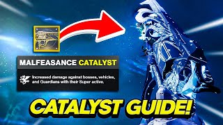 Malfeasance Catalyst Guide! How To Get It | Destiny 2 Season of The Deep
