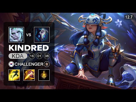 Kindred vs Viego Jungle - Kr Grandmaster - Patch 12.7 Season 12