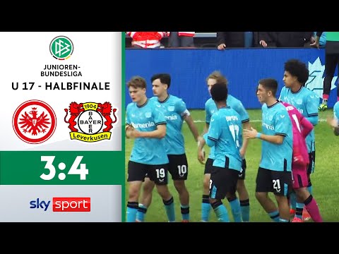 Eintracht Frankfurt - Bayer Leverkusen | U17 Bundesliga | Halbfinale 2 - Rückspiel