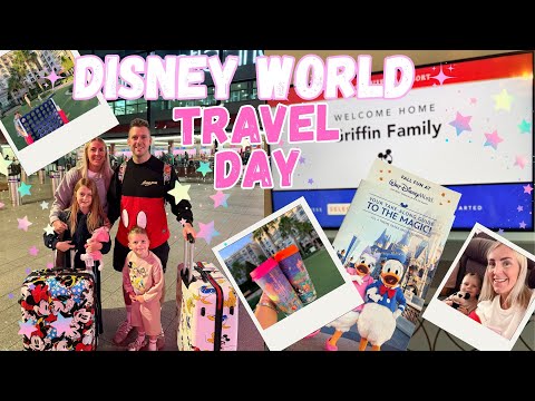WALT DISNEY WORLD TRAVEL DAY. LHR - MCO. DISNEYS RIVIERA RESORT. FAMILY VLOG.
