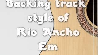 backing track style Rio ancho paco de lucia