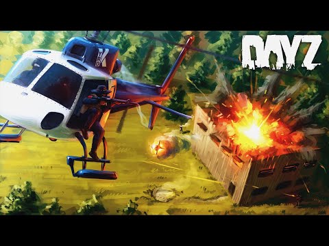 WE FLEW INTO OUR NEIGHBORS BASE and RAIDED THEM! - DayZ