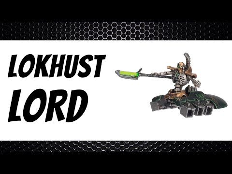 Necron LOKHUST LORD Review / Tactics  - 9th Edition Codex - Warhammer 40k