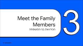 פרק 4 - שיחה ראשונה  גיל ומשפחה
