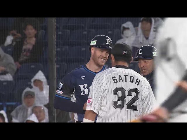 【1回表】幸先よく先制!! ライオンズ・マキノン 2試合連続のタイムリーヒット!!  2023年4月26日 千葉ロッテマリーンズ 対 埼玉西武ライオンズ