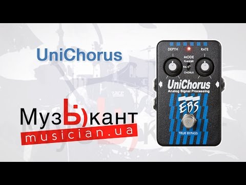 Бас-гитарная/гитарная педаль эффектов EBS UniChorus