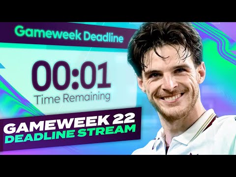 TRANSFERS TO MAKE 🤔 FPL DEADLINE STREAM GAMEWEEK 22 🔥 | Fantasy Premier League Tips 2025/26