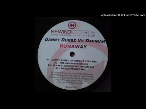 Danny Dubbz vs Davinah - Runaway (TRC Remix) *Bassline / 4x4 / Niche*