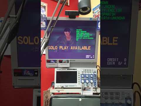 Silentscope 2 konami repair.