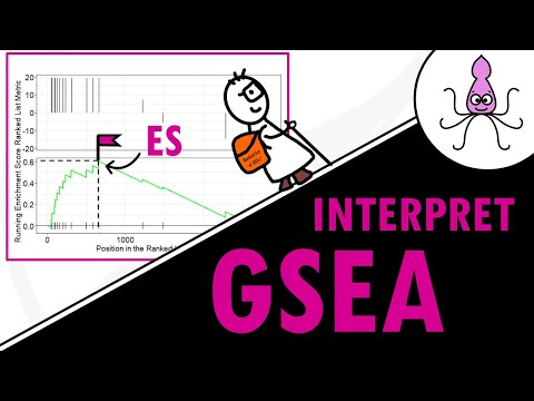 How to interpret GSEA results and plot - simple explanation of ES, NES, leading edge and more!