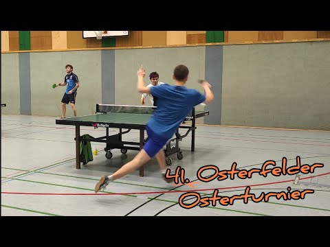 Gefährliche Blocks mit glattem Anti - Osterfelder Osterturnier - Maximilian Mann vs Lars Kriegel