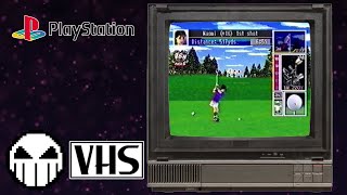 Tecmo World Golf Japan (PS1) VHS Recorded Clips