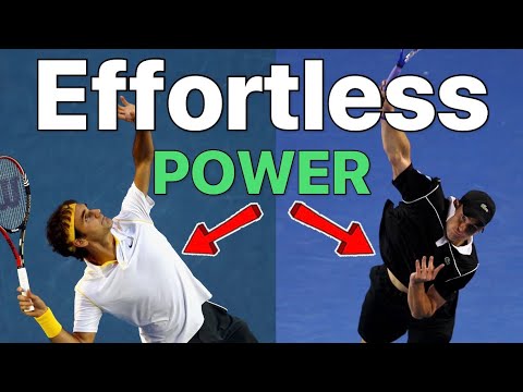 Tennis Serve MAXIMUM POWER Tips: How to Hit an Effortless, Fast Serve Like an ATP PRO